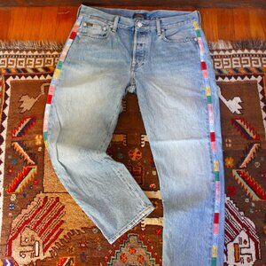 Polo Ralph Lauren Straight Leg Denim with Logo Detail, Sz 29